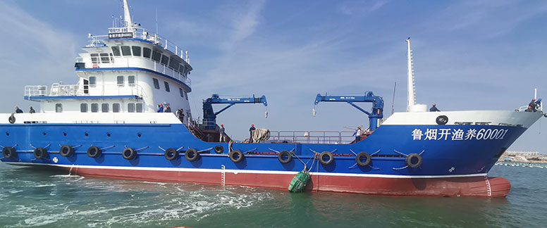 饲料运输船饵料输送系统