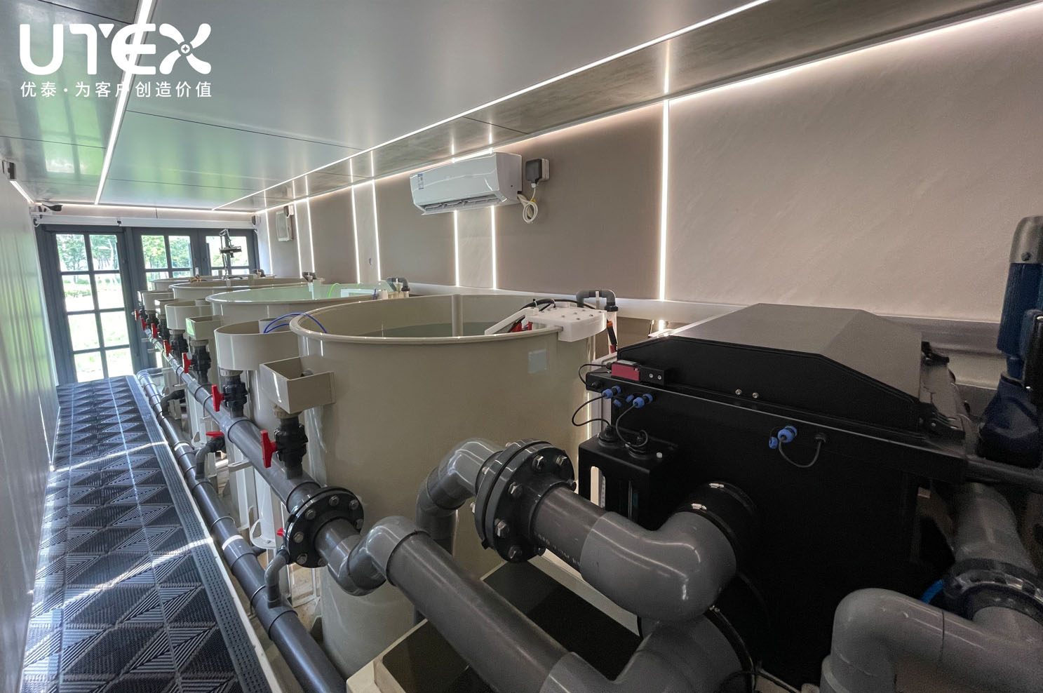 EMC易倍|陆基循环水养殖实验室正式启动(图2)